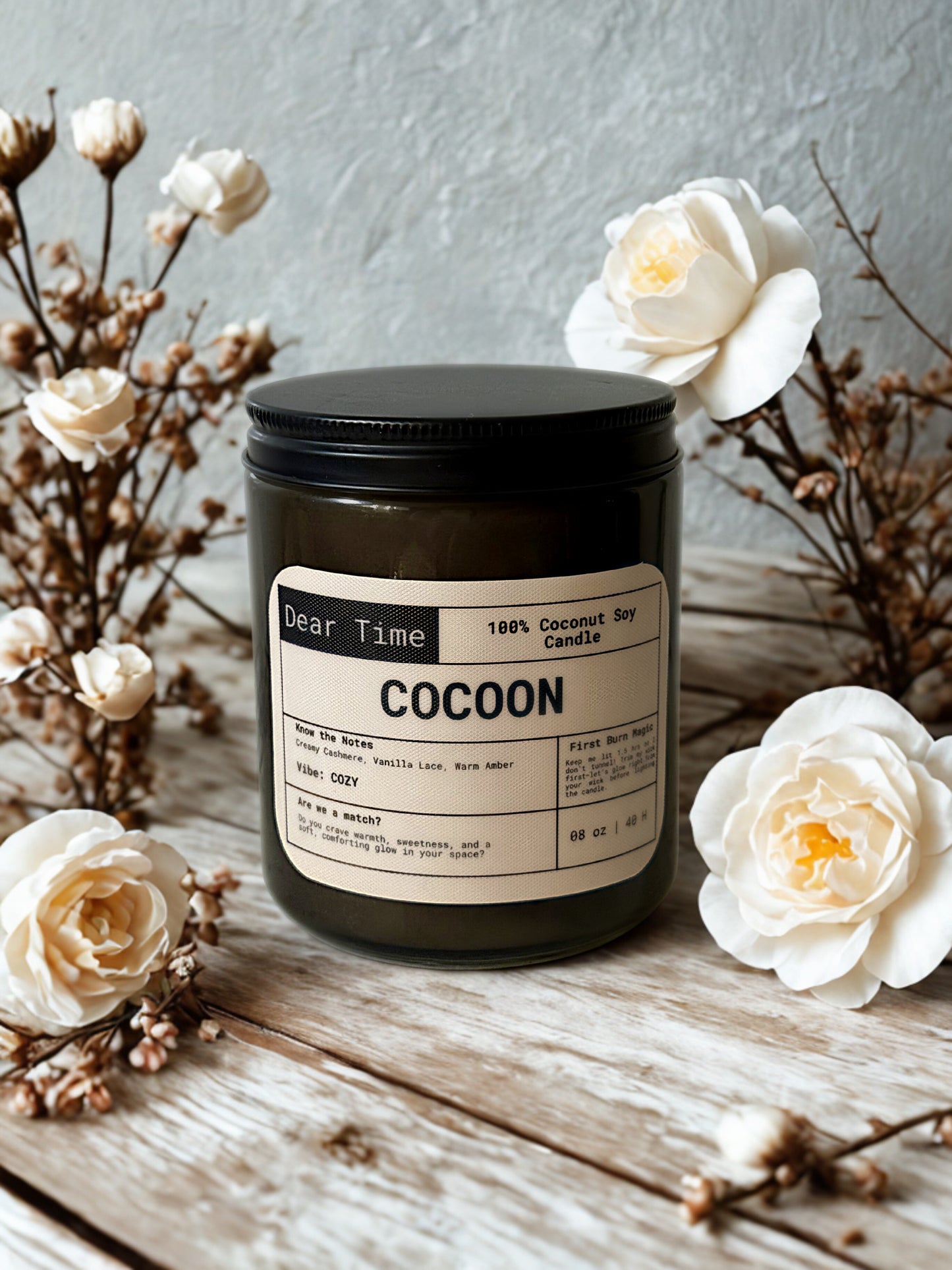 COCOON — 8 oz Coconut Soy Candle