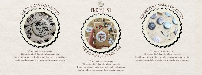 ✦Live Events✦ The Memory Maker Package