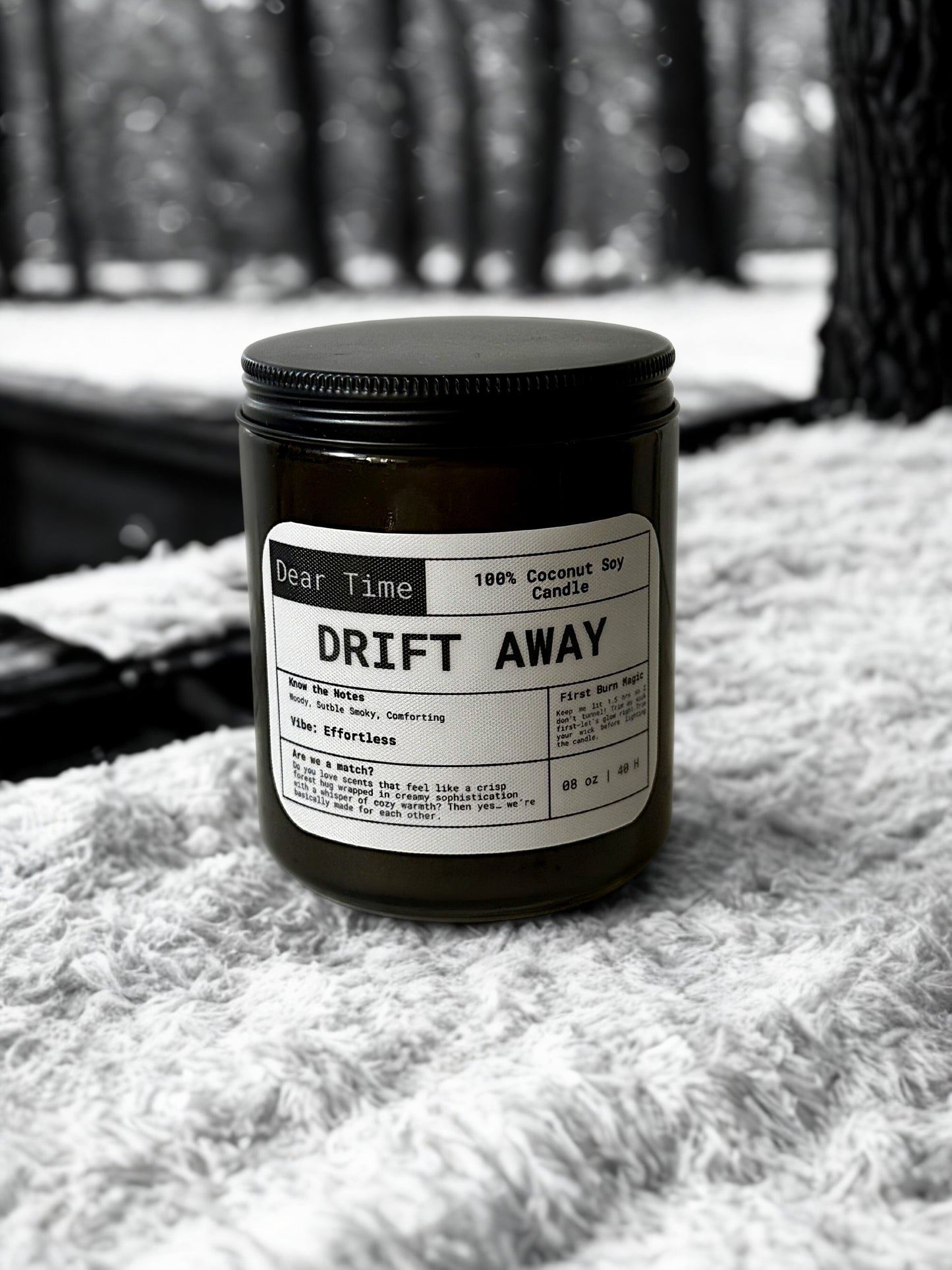 DRIFT AWAY  —  8oz Coconut Soy Wax