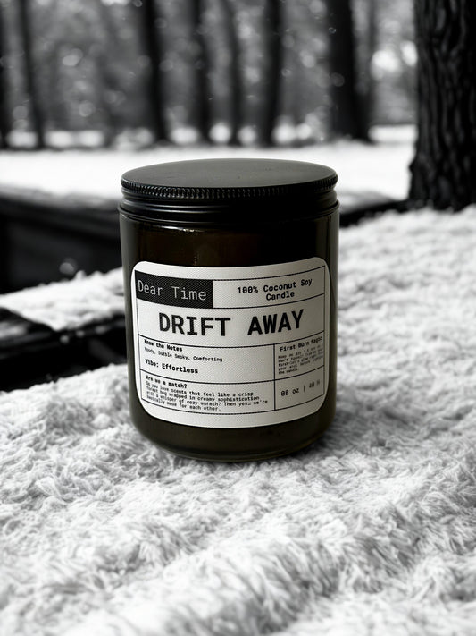 DRIFT AWAY  —  8oz Coconut Soy Wax